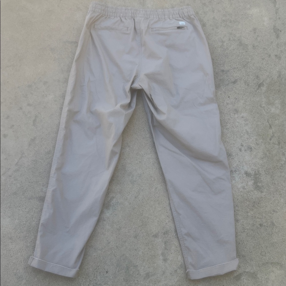 Vuori Women's Light Beige Ripstop Jogger Pants Size - Picture 5 of 9